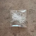 Szilikon szál betét nano gyűrűs hajhoz 1mm (kb. 70 db)