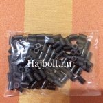 Sötétbarna szilikonos hüvelygyűrű 100db/4mm