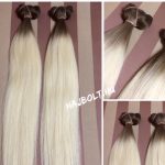 Ombre tresszelt 50cm 100% eredeti haj/ 10gr